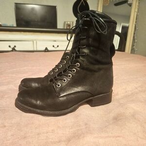 Miz mooz suede military boots
